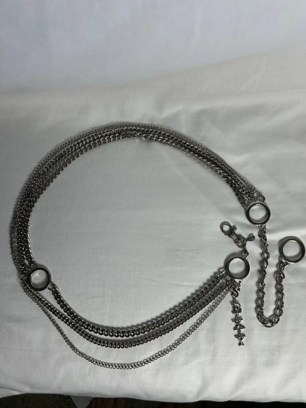 Bebe Y2K SEXY Chain Belt